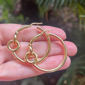 Bronzallure Milano Hoop Earrings